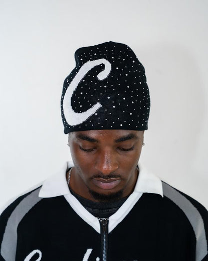 RHINESTONE BEANIE
