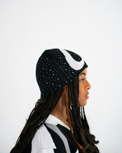 RHINESTONE BEANIE